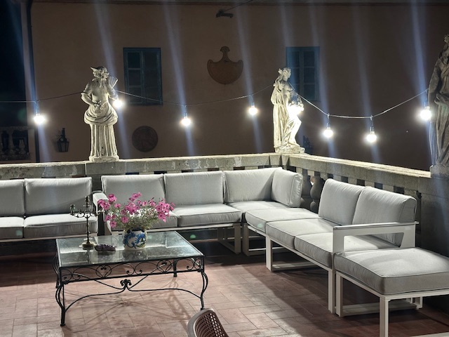 Villa Amore Terrace Night View